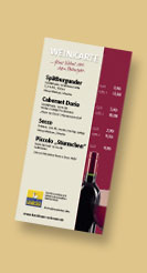 Weinkarte