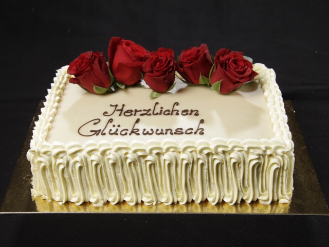 Foto Torte Festtag Rosen