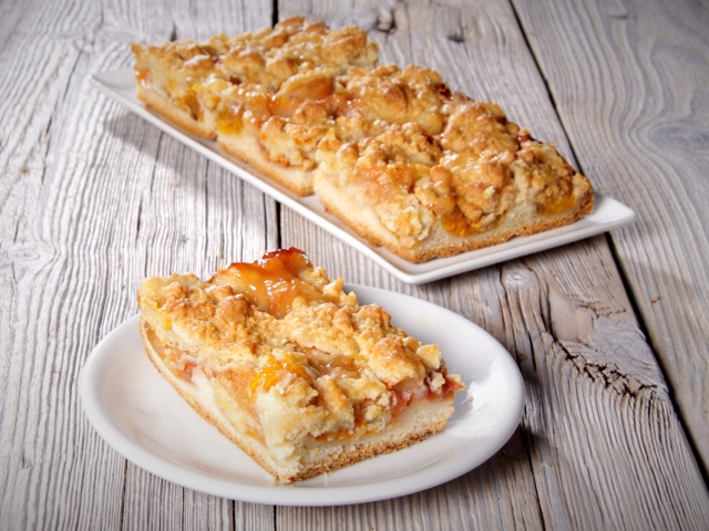 Foto Aprikosen-Streusel Schnitte