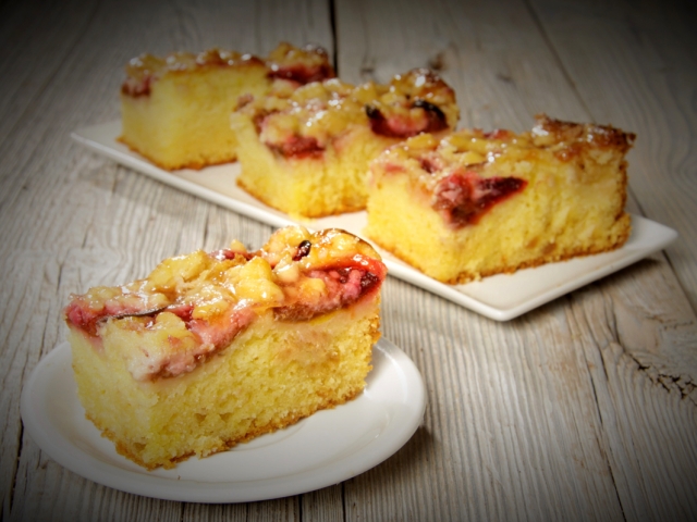 Foto Rührkuchen Zwetschgen Schnitte