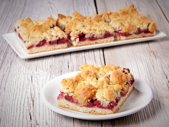 Foto Kirsch-Streusel Schnitte