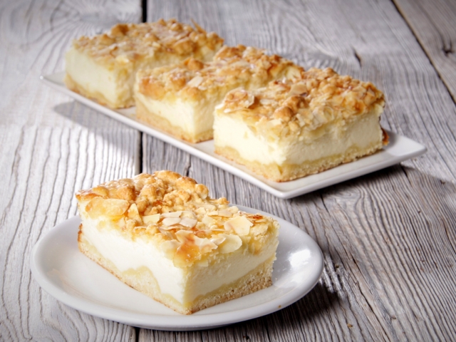 Foto Käse-Mandel-Streusel Schnitte
