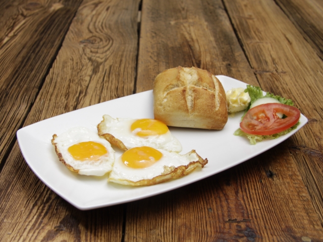Foto Eierfrühstück Spiegelei