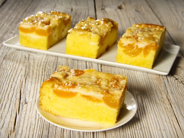 Foto Aprikose-Joghurt Schnitte