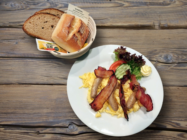 Foto Handwerkerfrühstück Rührei