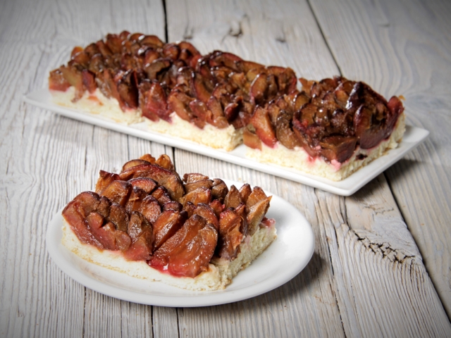 Foto Zwetschgenkuchen Schnitte