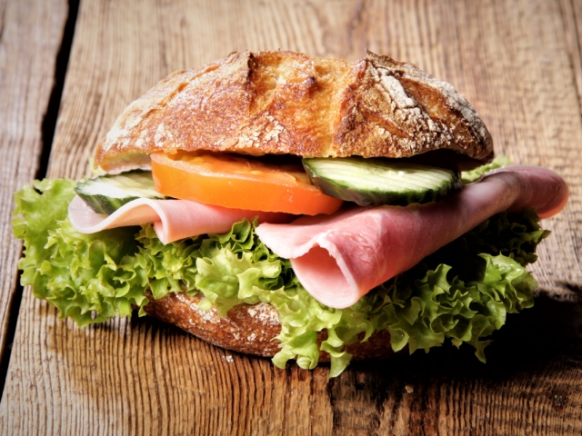 Foto Belag Schinken gekocht