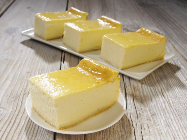 Foto Himmlischer Käsekuchen Schnitte