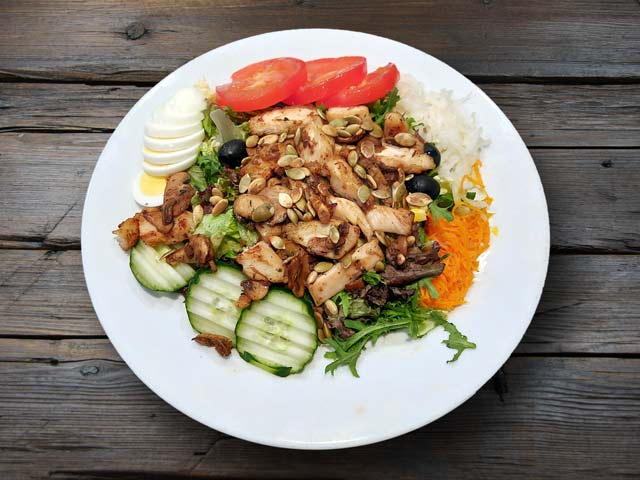 Foto Salat Chicken-Mushroom